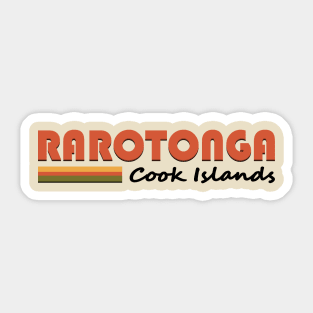 Rarotonga Cook Islands Sticker